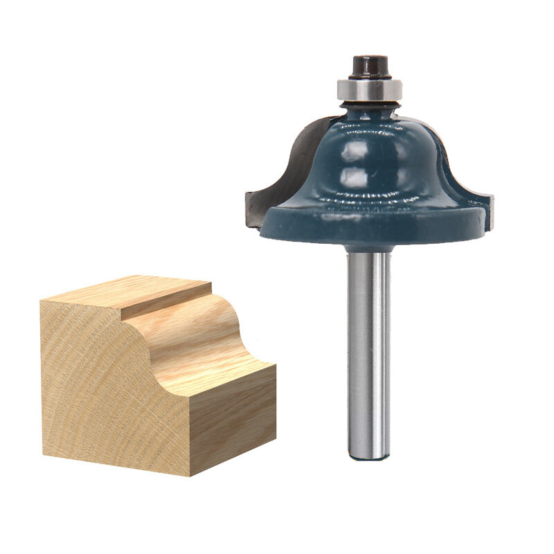 6mm Shank Roman Ogee Edging And Molding Router Bit Wood Cutting Tool Woodworking Router Bits Carpenter Tools