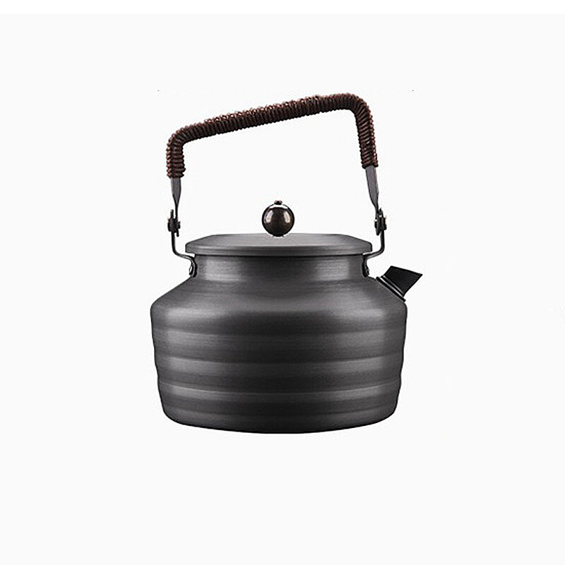 ALOCS 1.3L Retro Chinese Style Kettle Boil Tea Coffe Kettle Water Jug Canteen Camping Water Bottle Outdoor Picnic Supplies