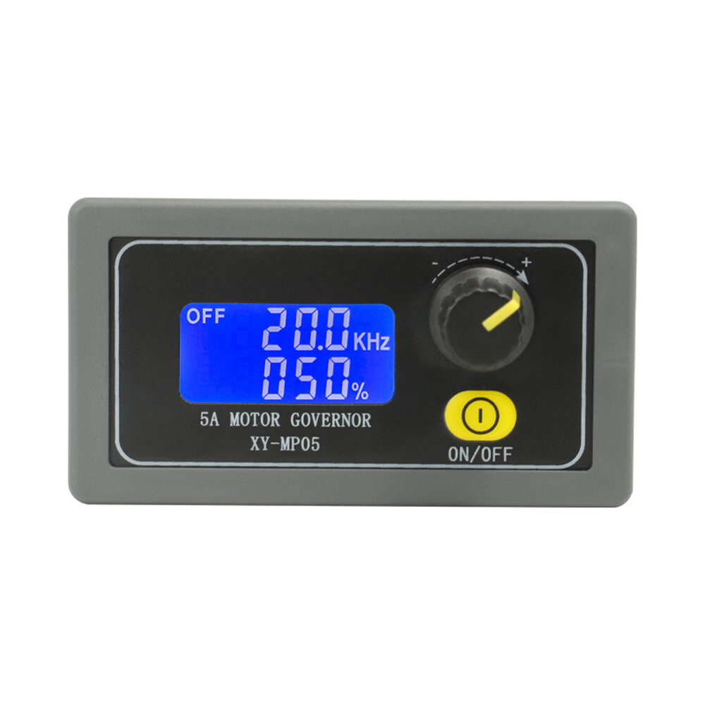 

5A 150W DC Motor Speed Controller PWM Adjustable Speed Regulator LED Lighting Dimming Slow Start Slow Stop Encoder