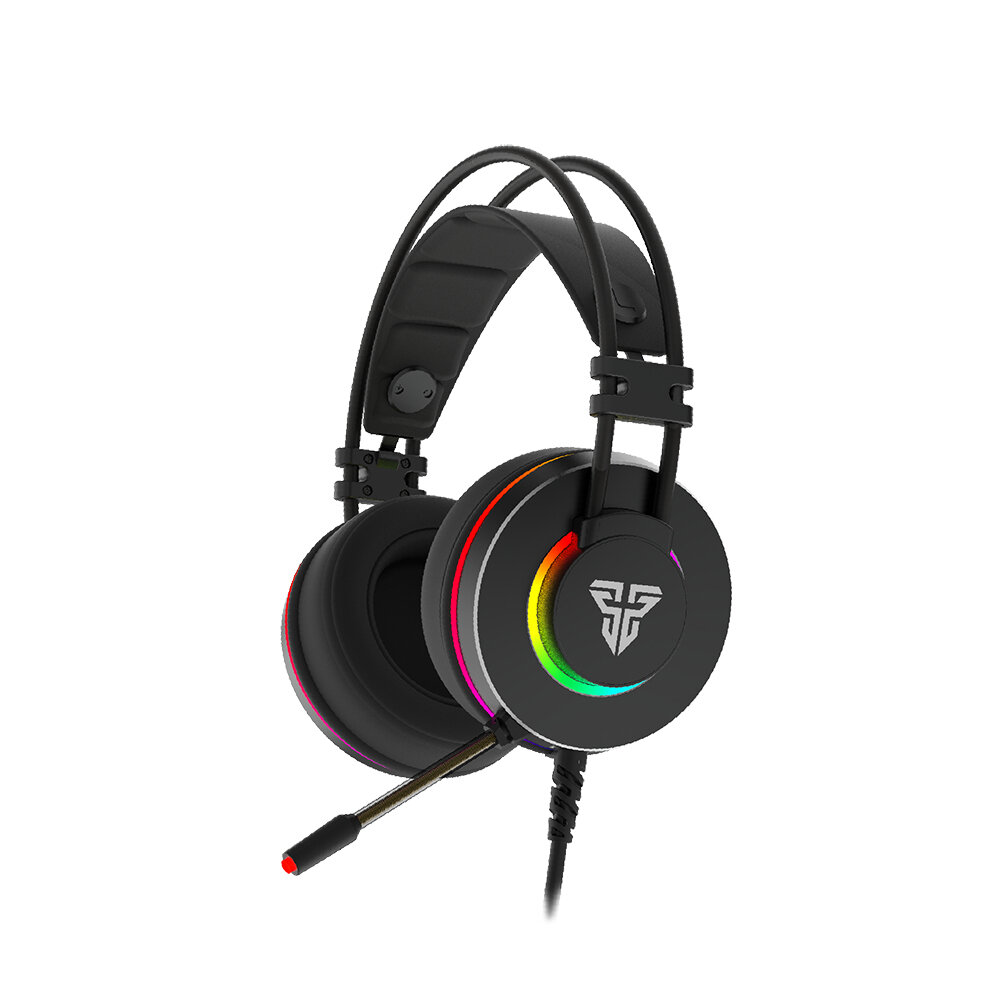 

FANTECH HG23 Game Headphone 7.1 Surround Sound RGB USB Wired Bass Gaming Headset with Mic for Computer PC for PS4 Gamer