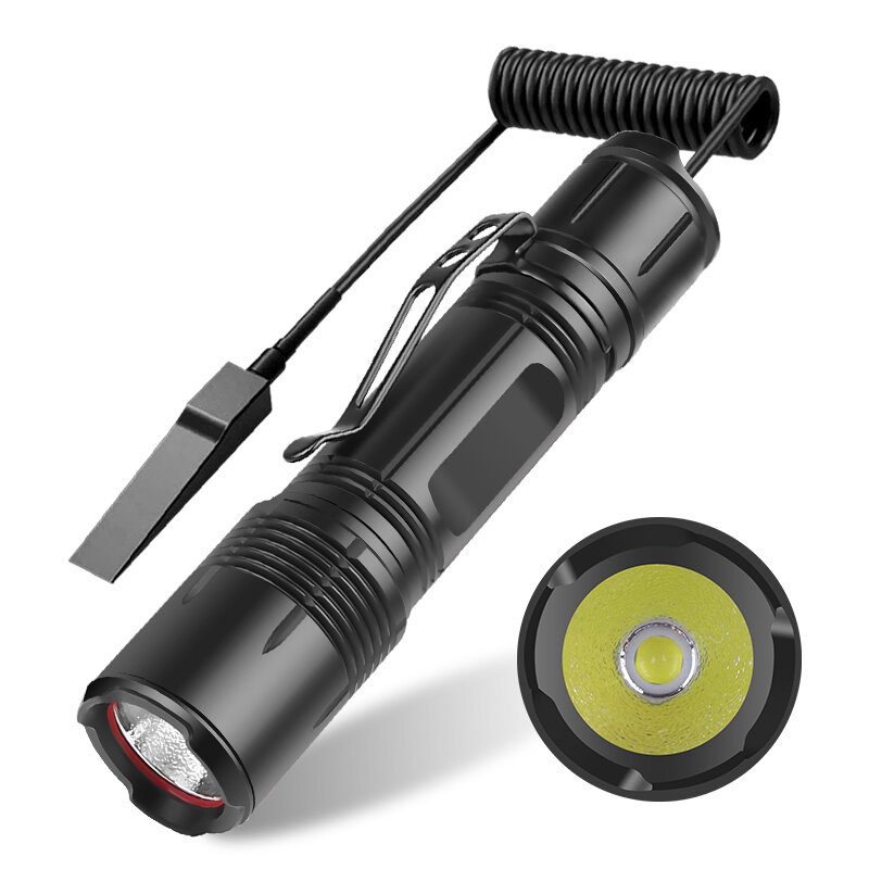 

XANES® W568 XHP50 1100lm LED Flashlight 3 Modes USB Rechargeable Tactical Torch Camping Hunting Fishing