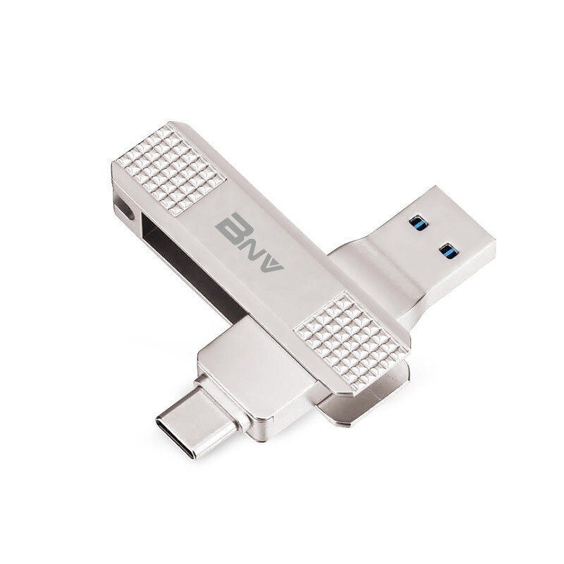 

BNV TC3 USB3.0&Type-C Dual Interface USB Flash Drive 64G/128G/256G High Speed Pendrive Mini Portable Memory U Disk for T