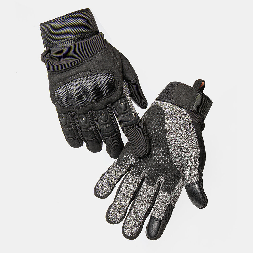 Men Breathable Non-slip Touchscreen Gloves Outdoor Grade 5 Cut-proof Stab-proof Tactical Gloves Ridi