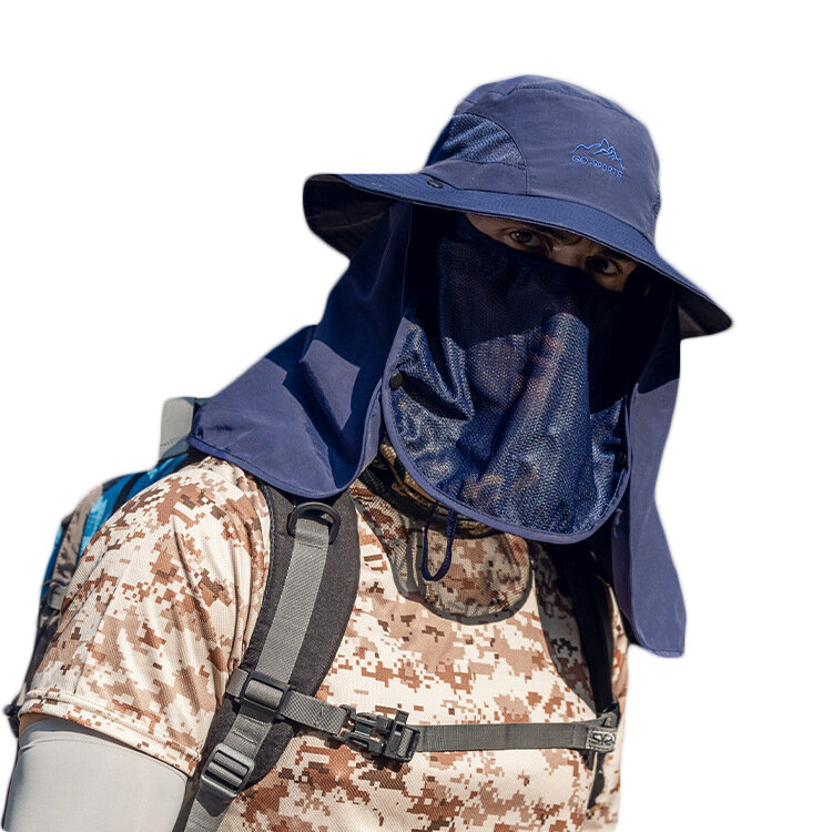 Outdoor stofdicht Full Face beschermende hoed Anti-speeksel Winddicht mesh ontwerp Gezichtsbeschermi