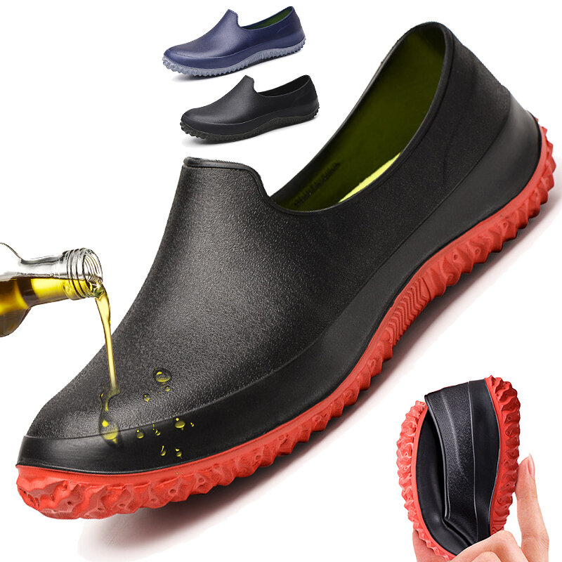 Sapatos de pesca masculinos deslizantes Sandálias Soft Sapatos esportivos antiderrapantes respiráveis de segurança