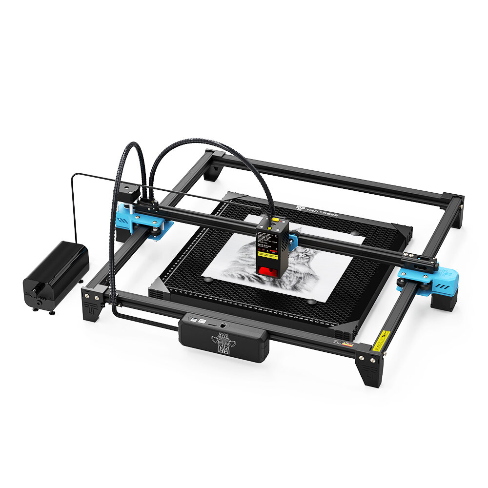 

[[EU/US/UK/AU/MX Direct]]TwoTrees TTS-20 Pro 130W High Speed Laser Engraver CNC Support Offline Engraving Metal 20W Powe