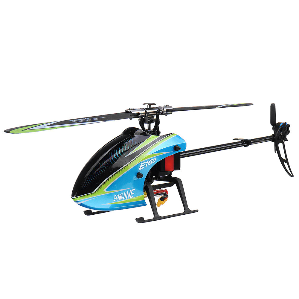 Eachine E160 V2 6CH Dual Brushless 3D6G System Flybarless RC Helicopter BNF Compatible with FUTABA