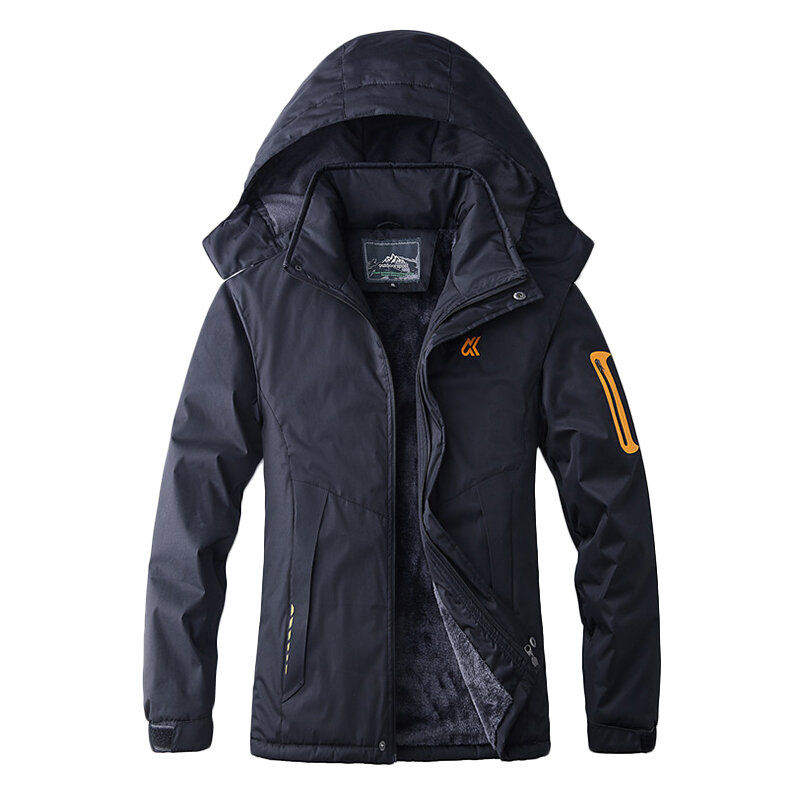Men’s Winter Fleece Warm Waterproof Windproof Outdoor Jacket