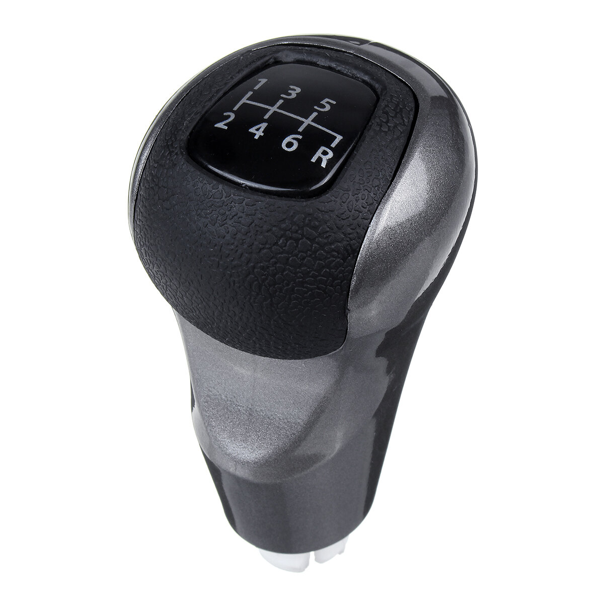 6 Speed Manual Gear Shift Knob Stick Lever Rubber For Honda Civic 2006-2011