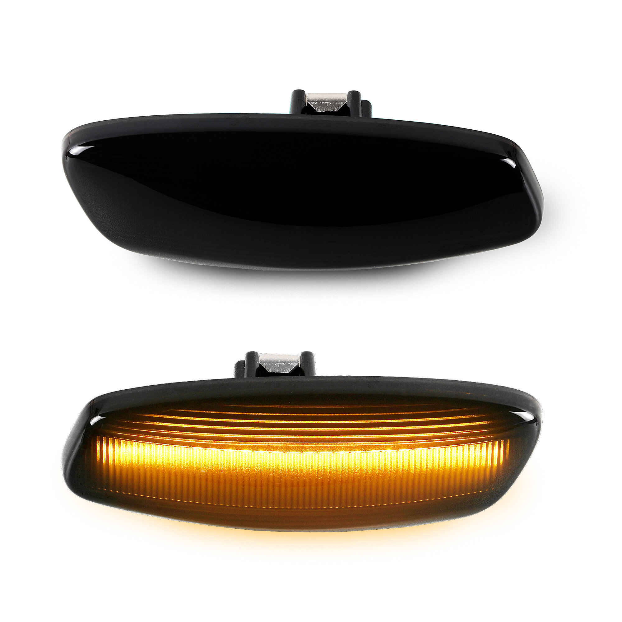 Dynamische Amber LED Side Indicators Repeaters Lights voor Citroen C3 C4 C4 DS4 DS3 voor Peugeot 207