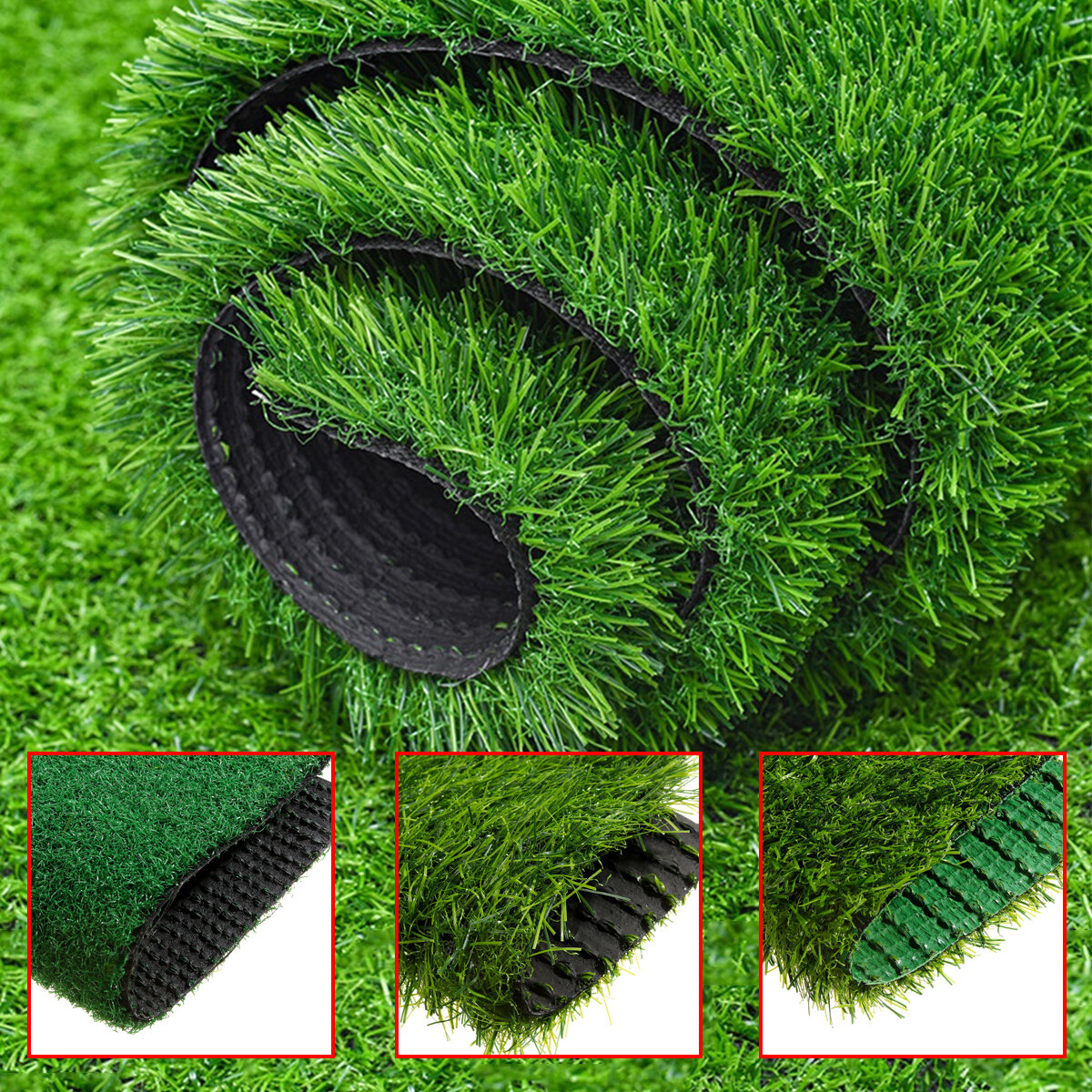 

50x50cm/50x100cm/50x200cm Artificial Grass Mat Synthetic Turf Suitable For Garden Landscape Pet Playground Court Ect