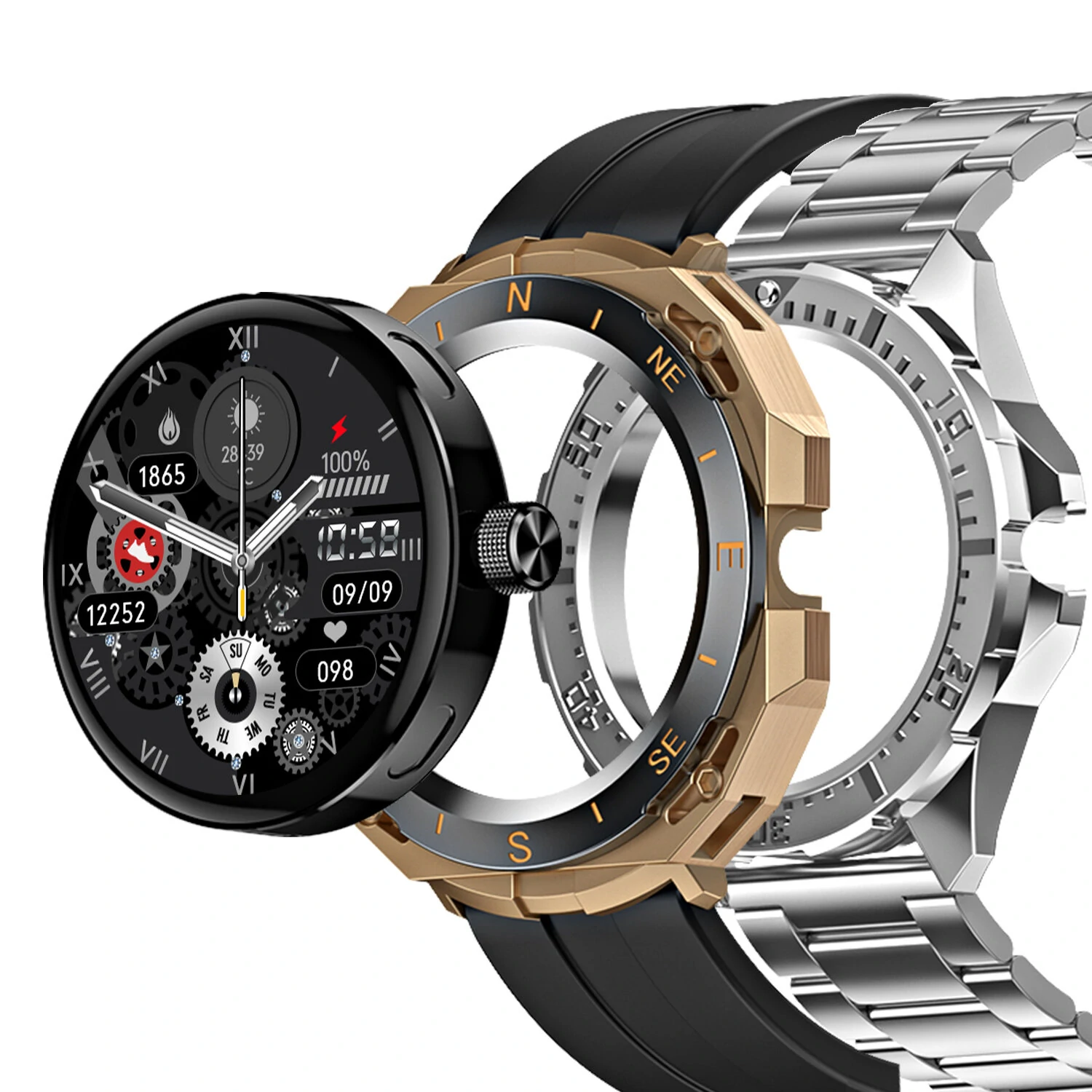 BlitzWolf BW-AT3 是可客製化最強的智慧手錶，價格僅 10 福林