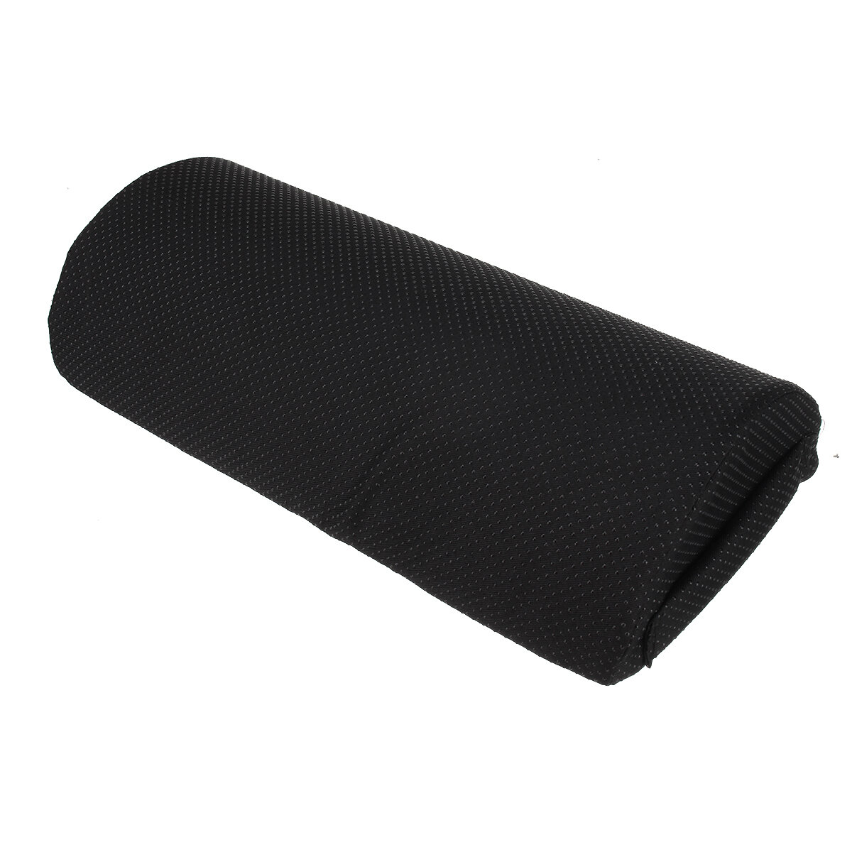 

Black D Shape Comfort Roll Pillow Memory Foam Neck Knee Leg Spacer Back Lumbar Support