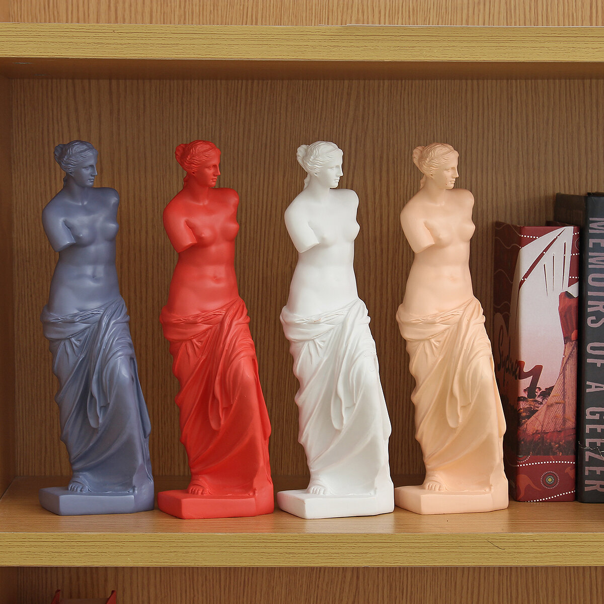 Scandinavische-Gips Figuur Sculptuur Venus David Standbeeld Bureau Oppervlak Creatieve Decoraties Mi