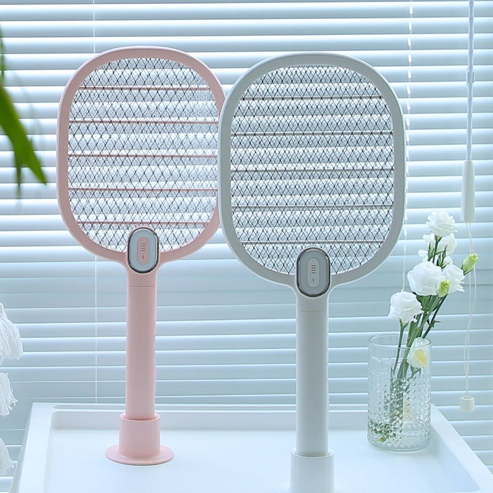 

3life Electric Mosquito Swatter Mosquito Dispeller Rechargeable LED Electric Insect Bug Fly Mosquito Killer Racket 3-Lay