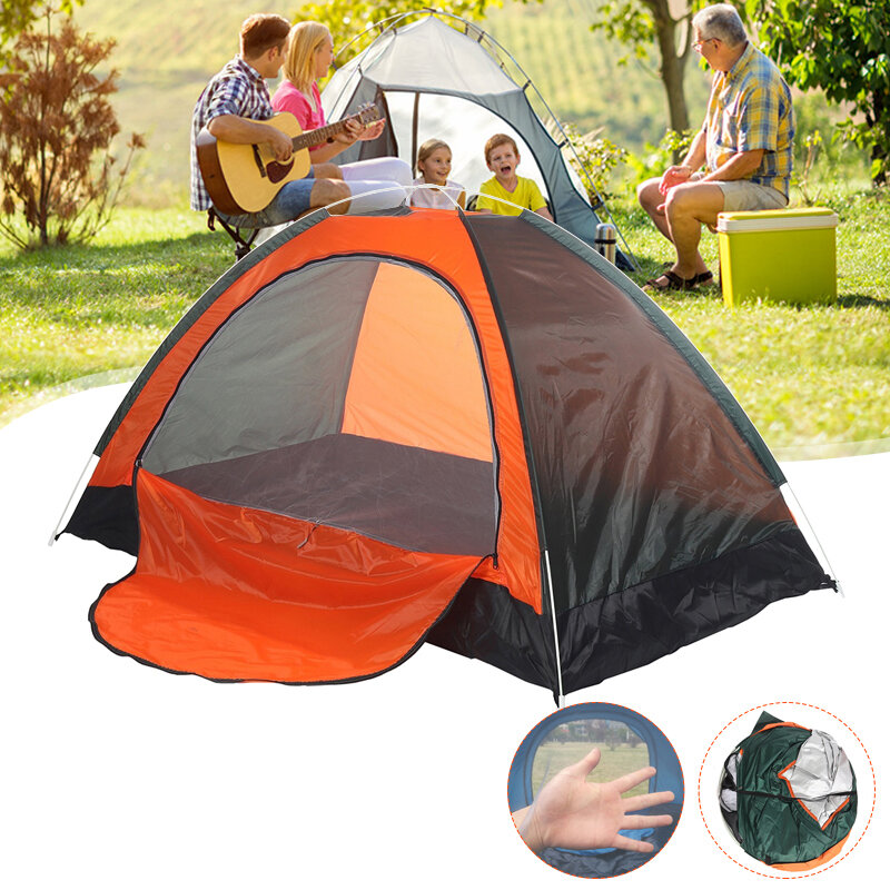 IPRee® 2 ~ 3 fős kemping sátor Teljesen automatikus vízálló szélálló napernyő előtetős lombkorona kültéri utazás