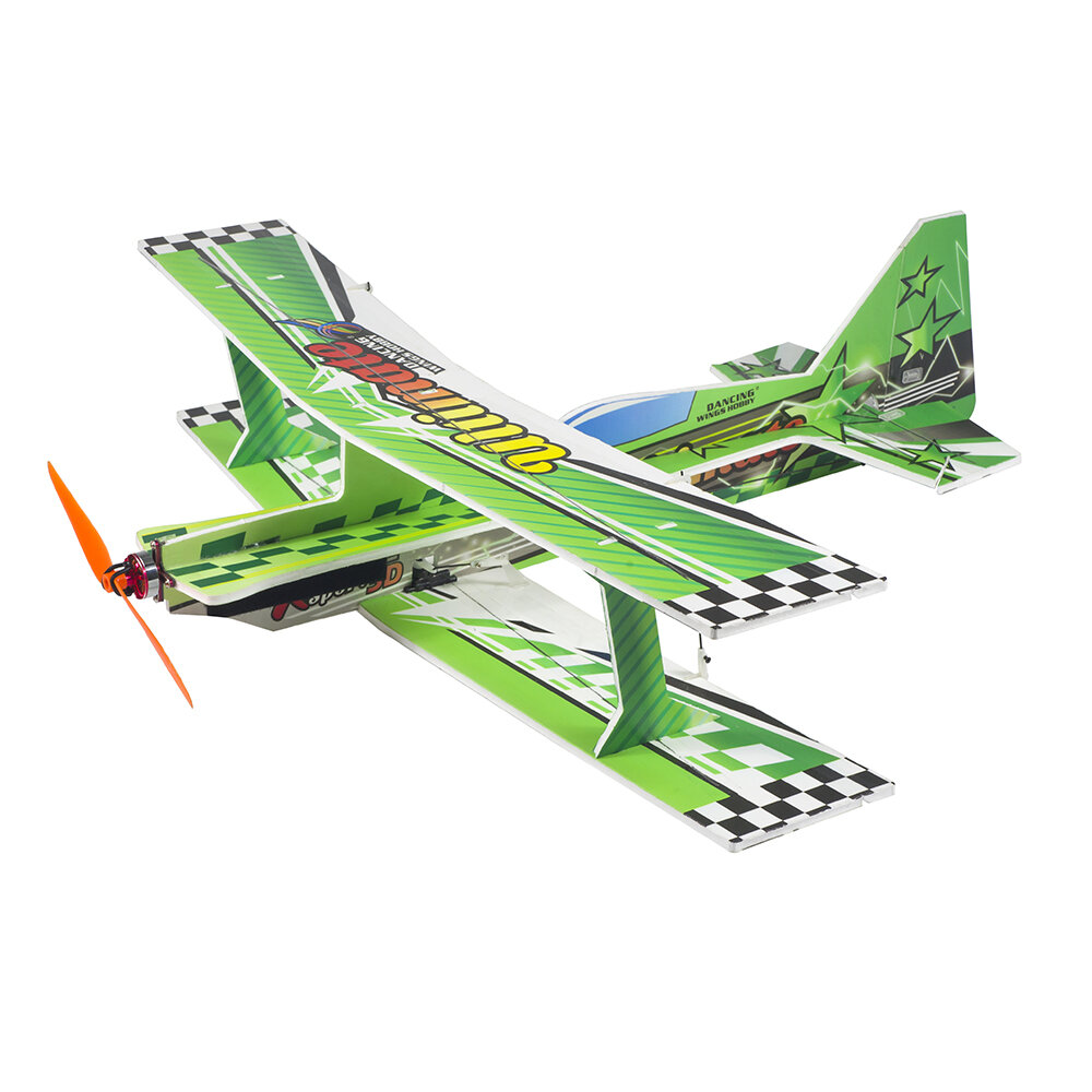 Dancing Wings Hobby E26 Ultimate 586MM 23inch Wingspan 3D RC Airplane Kit with Power System