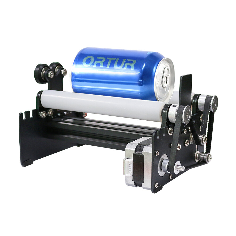 ORTUR YRR2.0-Aufero Laser Roterende Roller Z-as Roller voor Cilinder Graveren Blikjes Kopjes Flessen