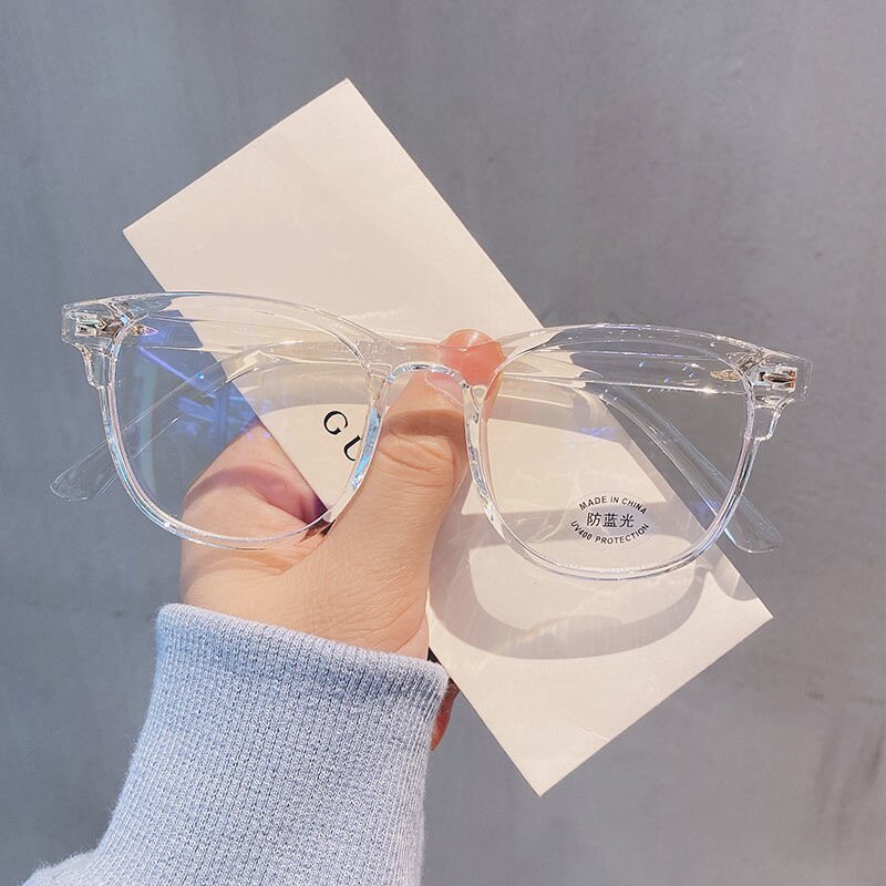 Transparent Finished Myopia Glasses Men Women Black Eyeglasses Prescription Shortsighted Eyewear, Banggood  - buy with discount