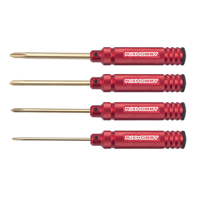 4PCS RJX 3.0mm 4.0mm 5.0mm 5.8mm Phillips Screwdriver Tools Kit for RC FPV Car Boat Airplane