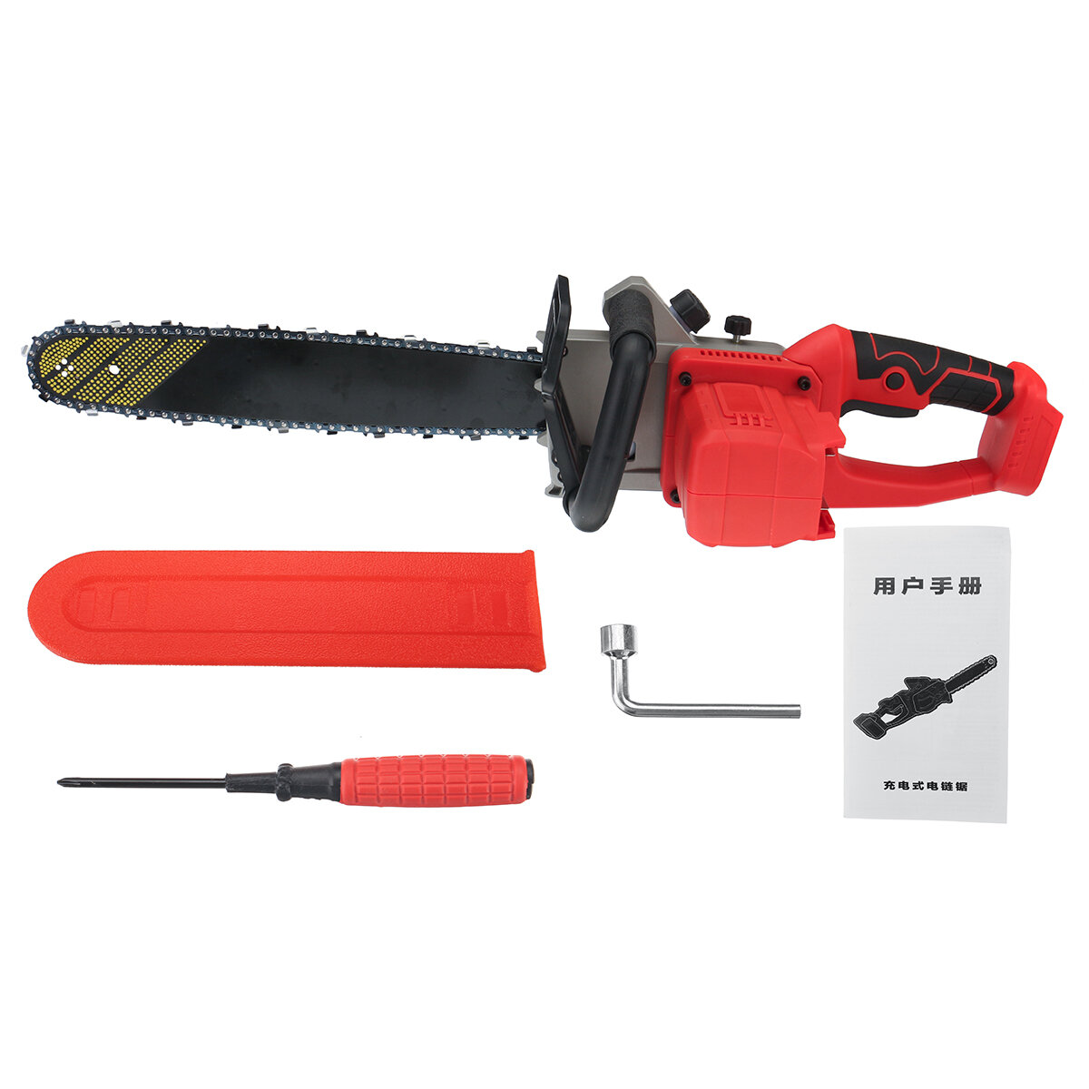 

16 inch Cordless Electric Chainsaw Brushless Wood Cutter For 18V Makita Battery