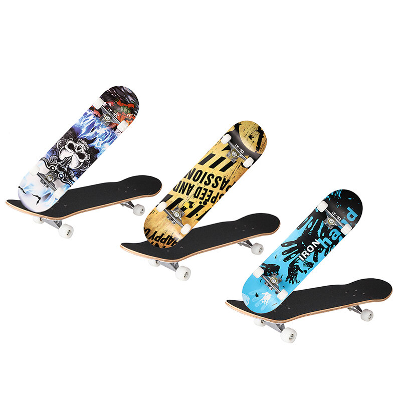 31.5Inch Skateboard Complete Pro Boards Beginner Street Skaters 8-ply Maple For Kids Adult