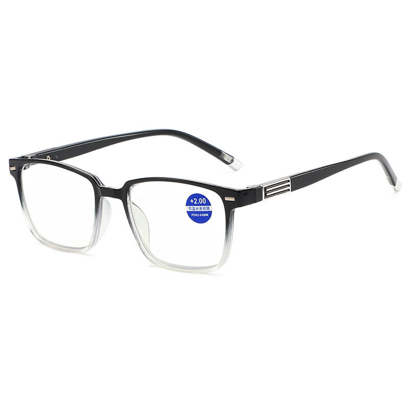 2021 Nieuwe Frame Anti-Blauw Licht Leesbril Beste Leesbril Druk Verminderen Vergrootglas Retro Compu