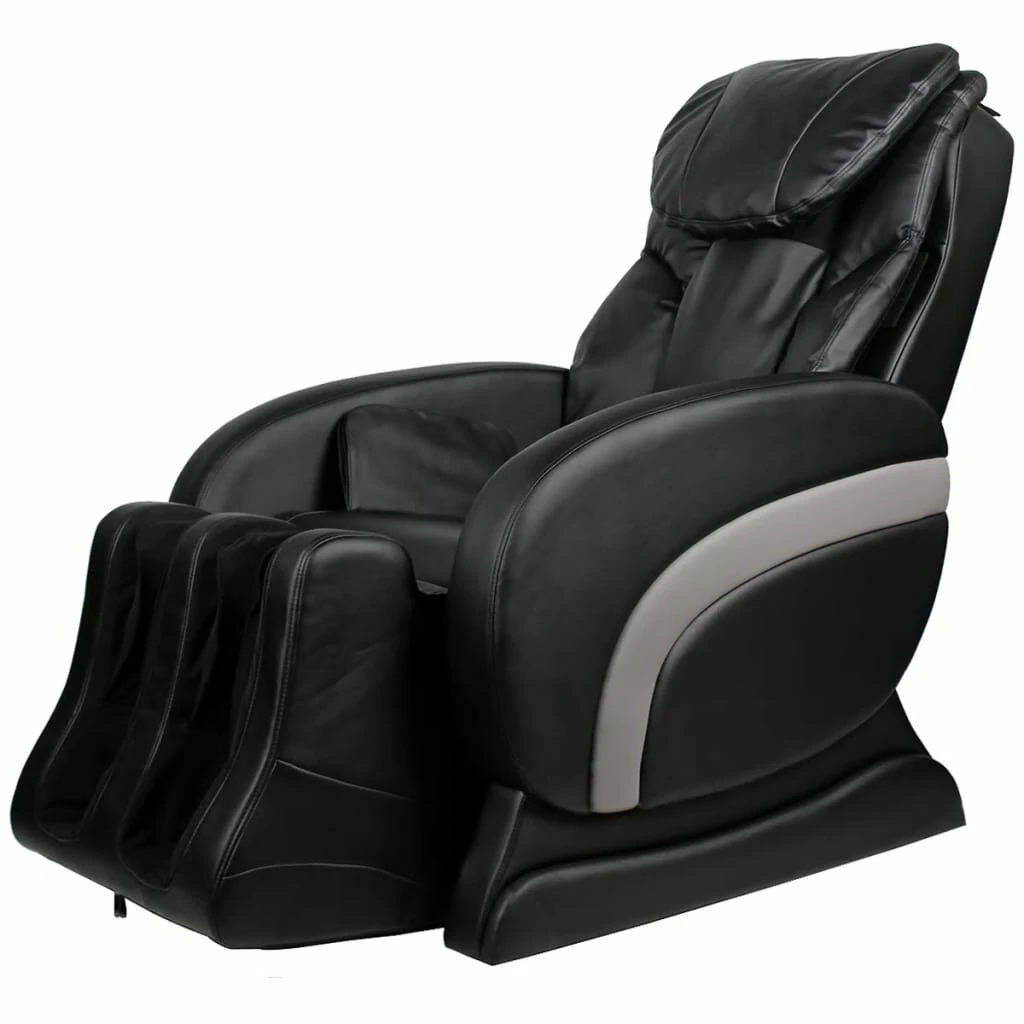Στα 625,25€ από αποθήκη Ολλανδίας | Artificial Leather Massage Chair Track Massage Chair Recliner Full Body Massage Chair with Adjustable Back and Footrest for Living Room, Office