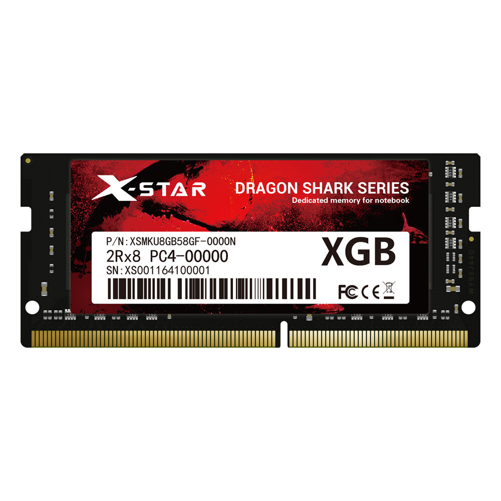 X-STAR DDR4 4GB 8GB 16GB 2400Mhz 12V RAMラップトップコンピュータ用コンピュータメモリカードスティック