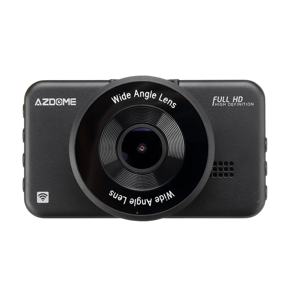 AZDOME M17 1080PHDナイトビジョンカーDVRビデオレコーダーWiFiダッシュカムADASダッシュカメラデュアルレンズ24Hパーキングモニターカム