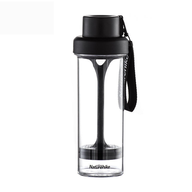 Naturehike NH19S003-B 400ml fles thee water afscheiding Tritan filterkop BPA gratis sportreizen