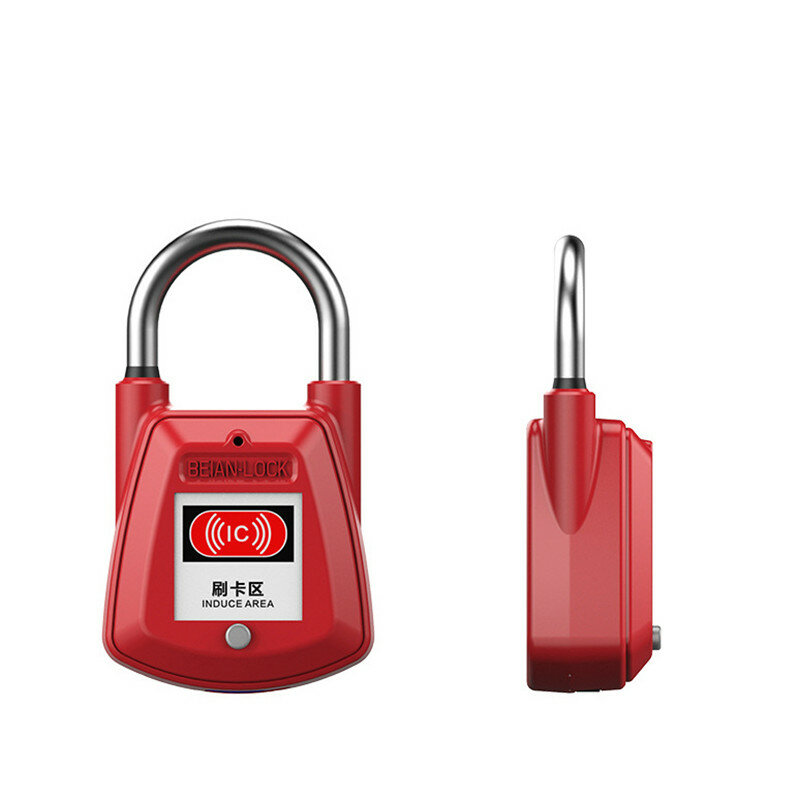 SC02 Padlock IC Card Zinc Alloy Waterproof LockProperty Management Door Lock