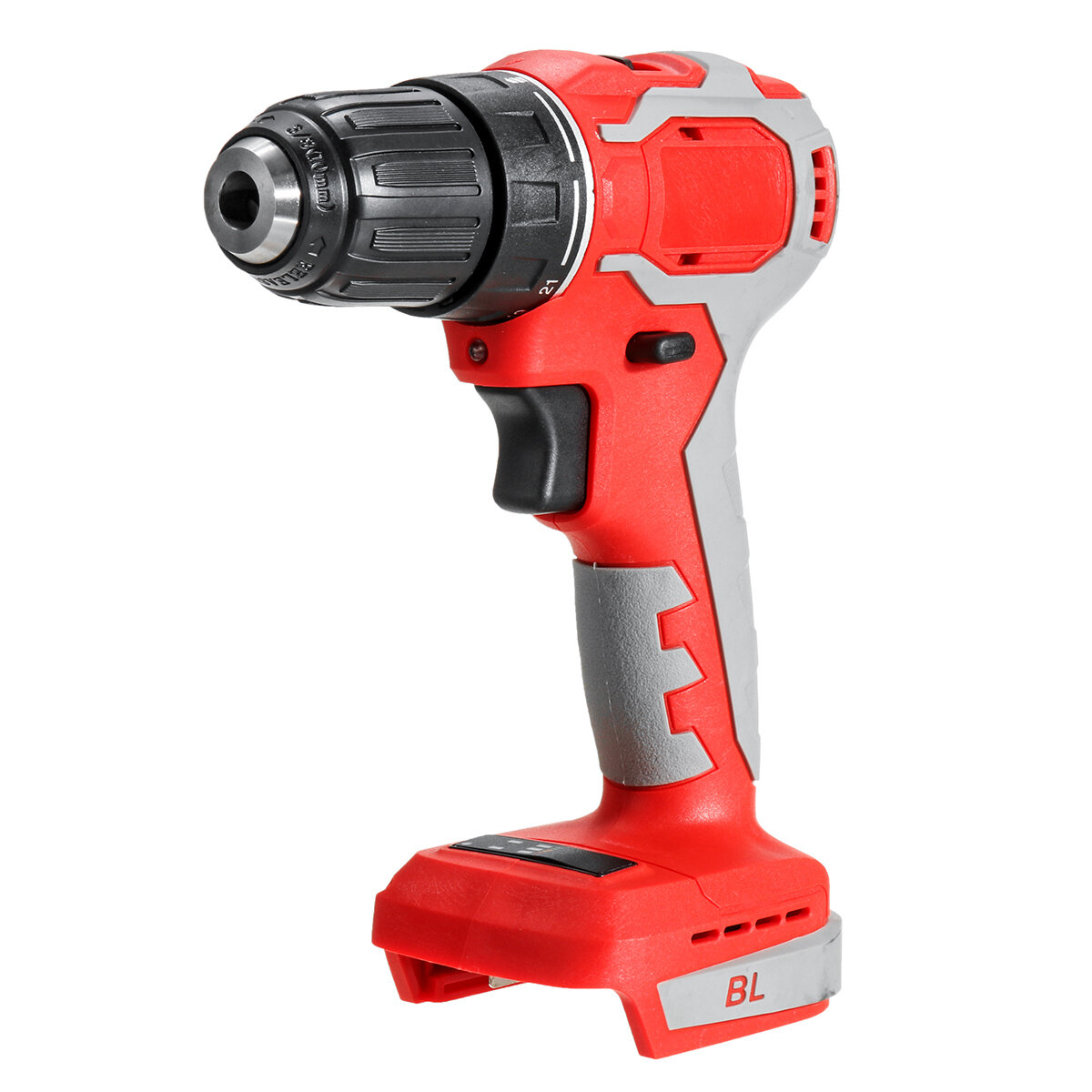 13mm Cordless Brushless Electric Drill Screwdriver 1800rpm 2 Speed with LED Working Light 21+1 Stage Setting Mode