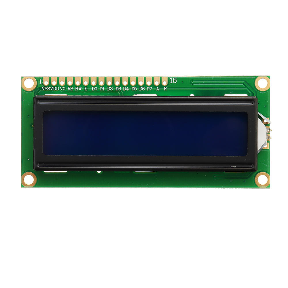 5Pcs 1602 Karakter LCD-schermmodule Blauwe achtergrondverlichting