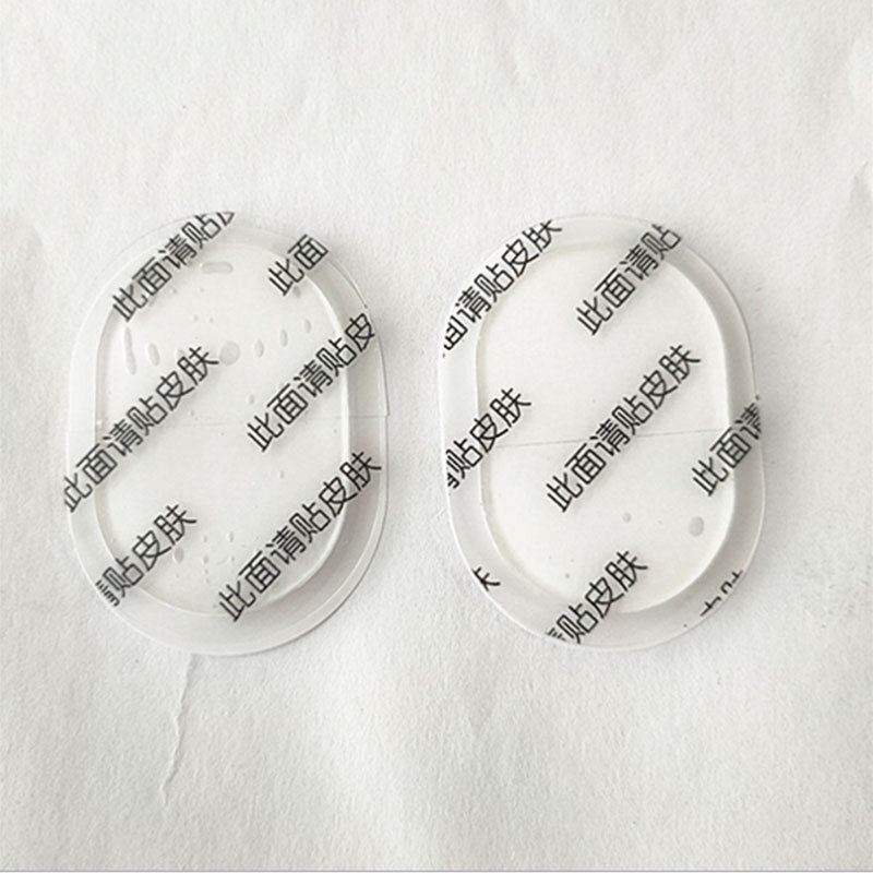 50Pcs Vervanging Gel Stickers Patch Pads Siliconen Hydrogel Mat Voor SKG K3/K5/4588 Draadloze Smart 