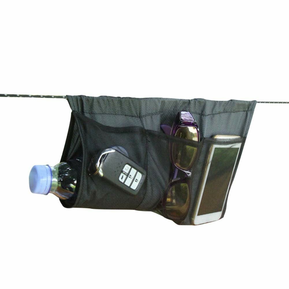 Tas lipat ringan untuk gantung dan simpan hammock dan ketel saat berkemah di luar ruangan dengan gantungan.