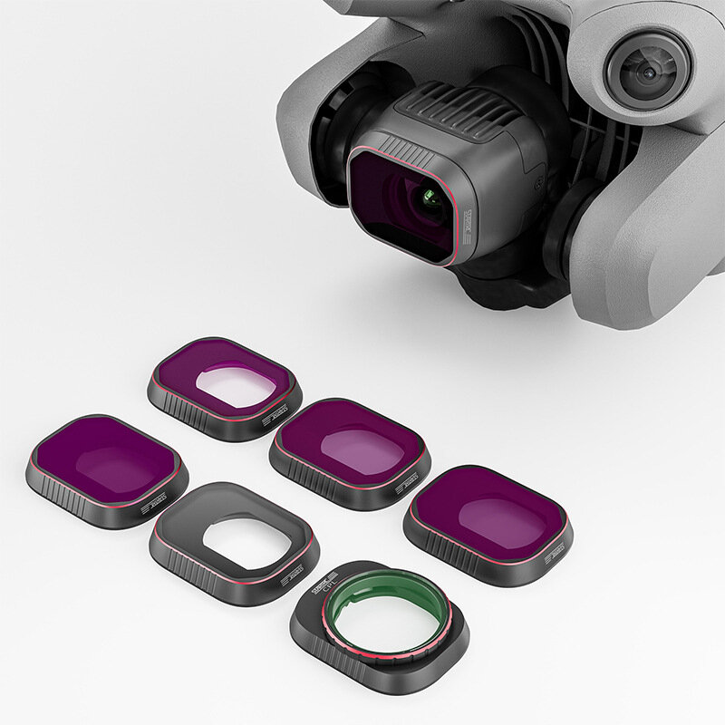 STARTRC Camera Lens HD Filter Set Professional Gradient GND16 ND16 ND64 ND256 UV CPL Star for DJI MINI 4 PRO RC Drone Qu