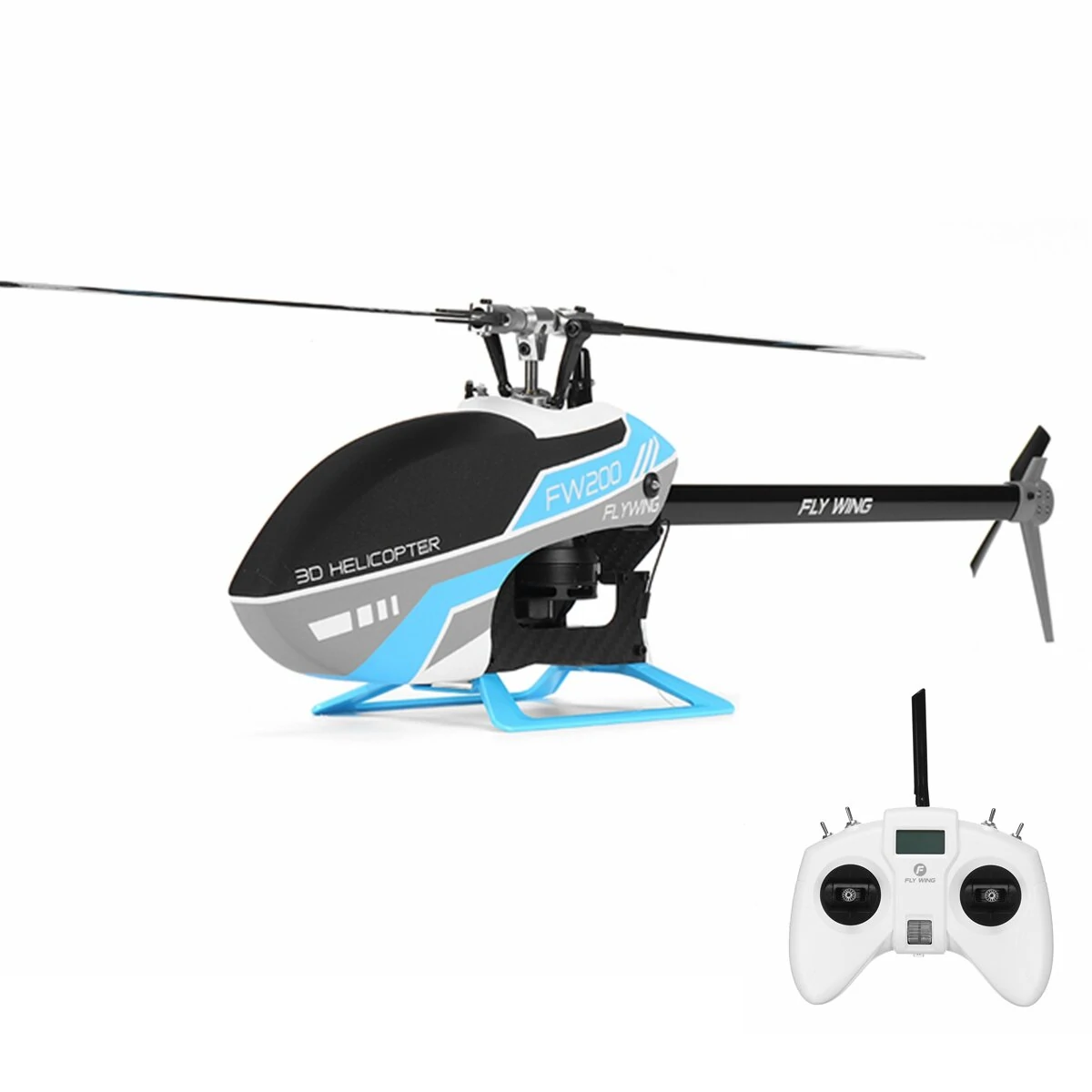FLY WING FW200 6CH 3D Acrobatics GPS Altitude Hold One key Return APP Adjust RC Helicopter RTF With H1 V2 Flight Control System