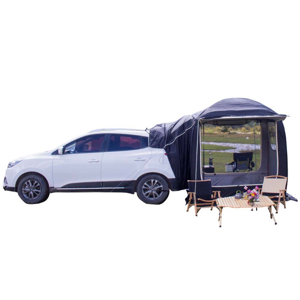 2 People Outdoor Camping Rear Tent Free to Build Double Doors Big Space Camping Tent