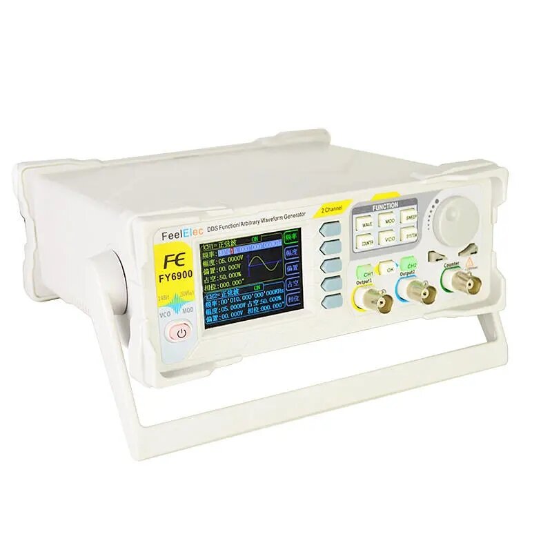 

FY6900 30MHZ Dual Channel DDS Function Arbitrary Waveform Signal Generator Pulse Signal Source Frequency Counter Fully N