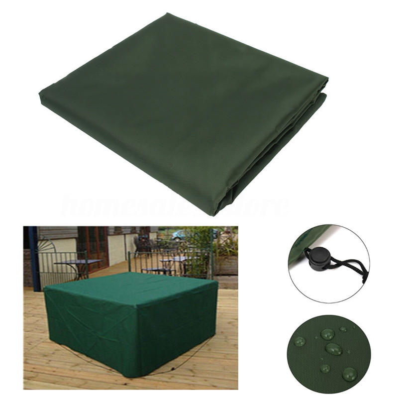 IPRee® 196x114x71cm Waterproof Polyester 8 Seater Furniture Cover Outdoor Table Chair Protector