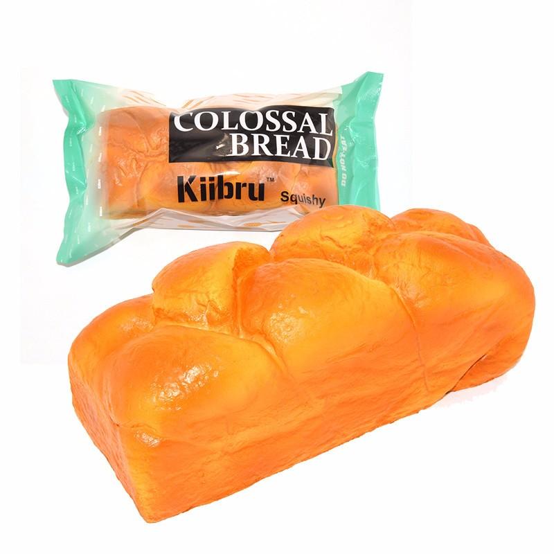 Kiibru ふわふわ面白いパン　スロー回復　20 * 8.5 * 9cm　クリエイティブ　クリスマスギフト от Banggood WW