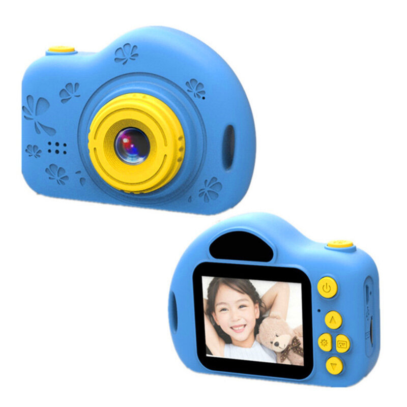 C5 Kindercamera Verjaardagscadeau voor jongens Meisjes 1080P Peutercamera Digitale videocamera Draag