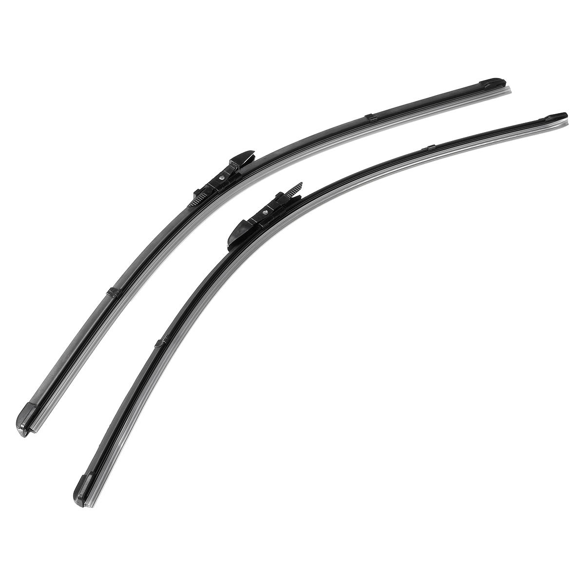 Pair Front Wiper Blades For BMW 5 Series E60 E61 2003-2010