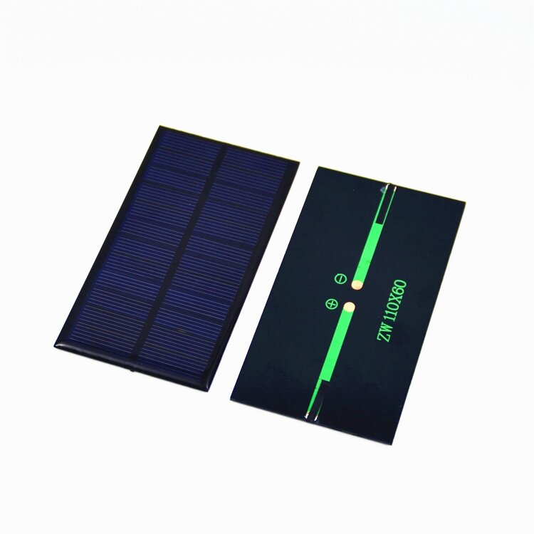 LEORY 6V 1W Mini Solar Cell For Flashlight/Toys Polycrystalline Solar Panel Module System DIY Solar Charger