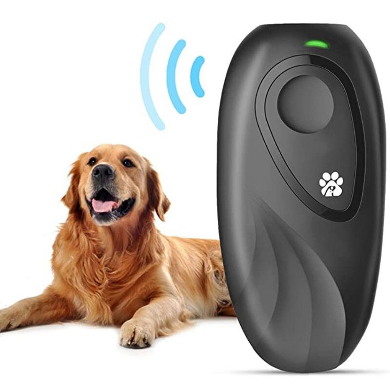 2 in 1 Adjustable Frequency Dog Barking Deterrent Devices Dog Training Device With LED Indicator