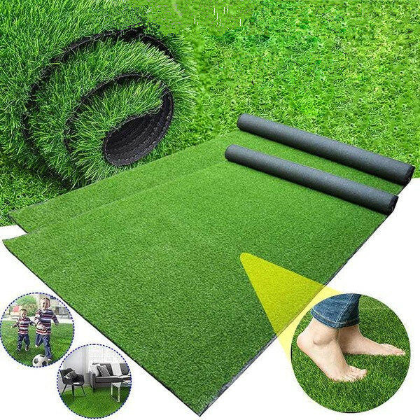 05x1m Artificial Lawn Carpet Turf Grass Mat Landscape Pad for DIY Outdoor Garden Floor Decoration