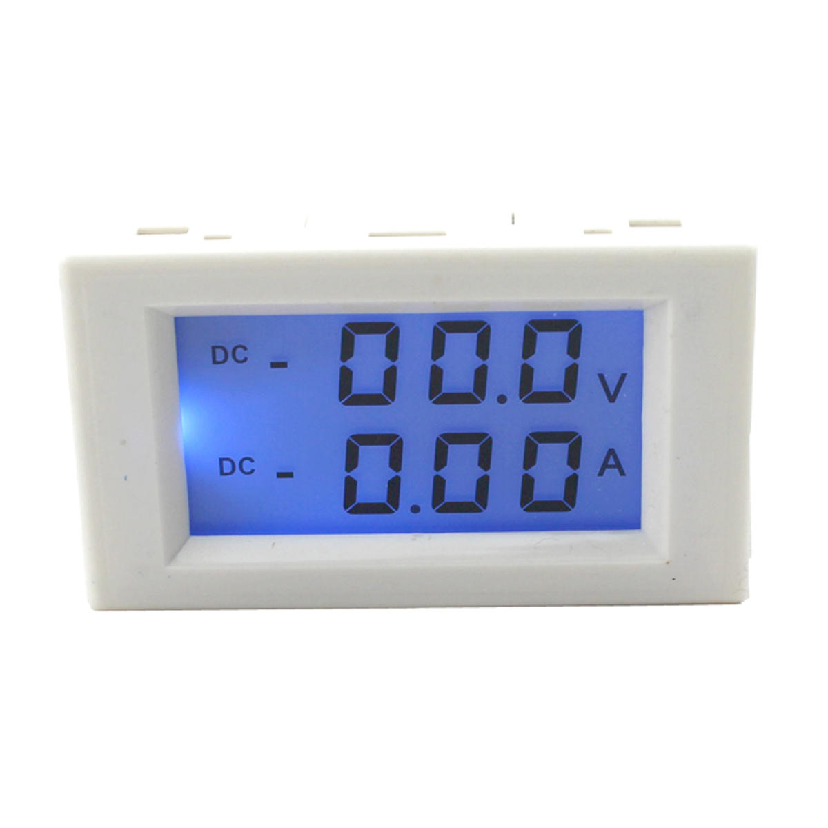 

D85-3050 DC 0-200V 10A Digital Voltmeter Ammeter LCD Panel Volt Amp Meter Gauge White