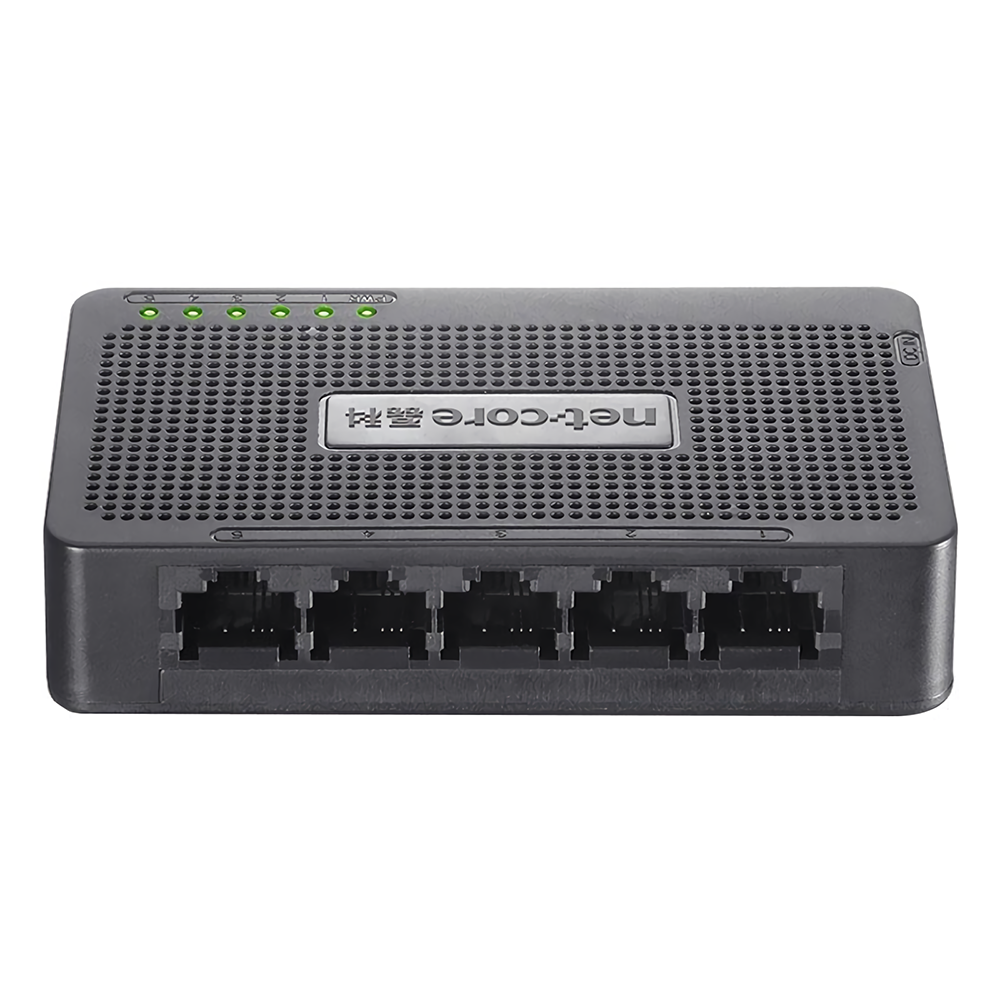 Netcore NS105D Mini 5-poorts Netwerk Switch Selector Ethernet Switches Hub Netwerk Kabel Splitter vo