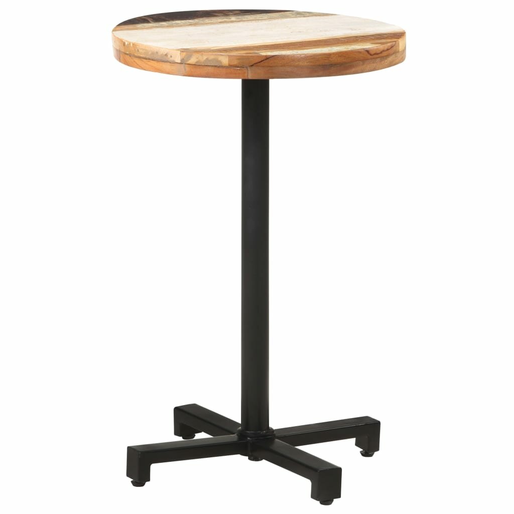 

Bistro Table Round Ø19.7"x29.5" Solid Reclaimed Wood